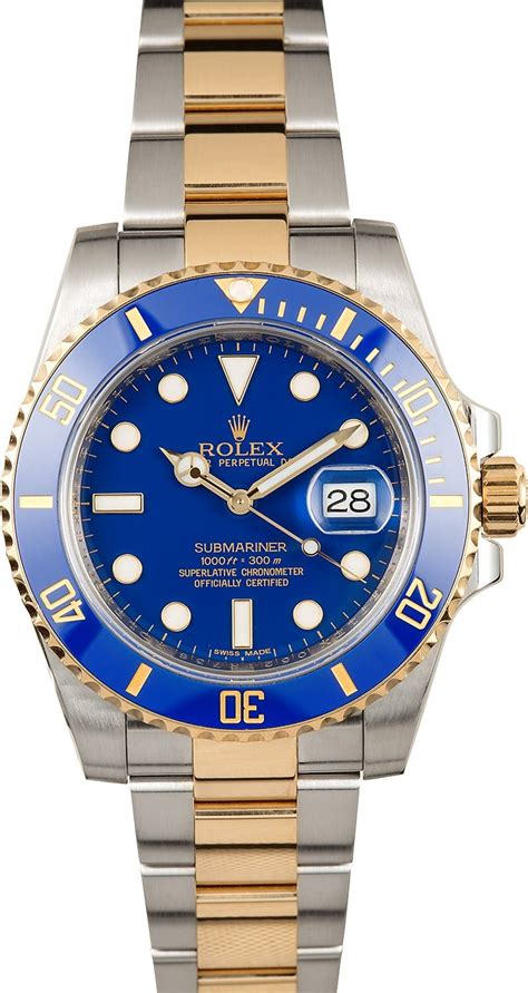 rolex 116613 solid blue